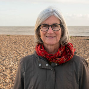 Claire Hunt on Goring beach